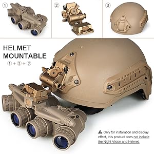 36 lb nachtzichtbril voor tactische helm L4G24 NVG 3