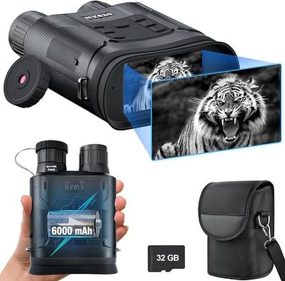 Nachtzicht Verrekijker IR-verlichting 1.5m-400m 1080P 850NM LED 256GB Dag Nacht