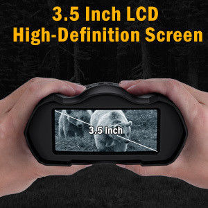 3.7V digitale oplaadbare nachtzicht verrekijker jacht 1080p infrarood