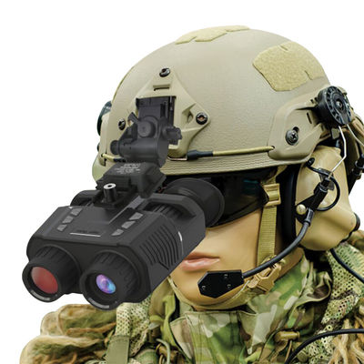 Infrarood IR nachtzicht verrekijker 850nm 8X Digitaal HD hoofd gemonteerd voor helm