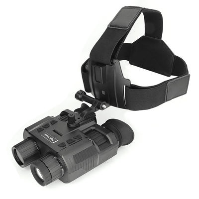Infrarood IR nachtzicht verrekijker 850nm 8X Digitaal HD hoofd gemonteerd voor helm