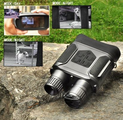 Digitaal infrarood nachtzicht verrekijker met camera camcorder functie en groot beeldscherm 210X145X65MM