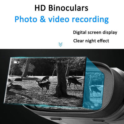 Digitale NV3180 7X31 Nachtzicht Jachtcamera Verrekijker voor de jacht in mat zwart