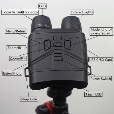 5x optische zoom Nv4000 Jagen Digitaal nachtzicht Verrekijker Teleskopcamera