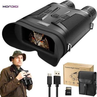 Afbeelding Zwart-groen Binoculair Nachtzichtsapparaat 50mm Lens USB IR LED Zoom