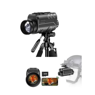 Lichte langeafstands geweer bereik monoculaire precisie hd camera 4k 6x 4x tactische