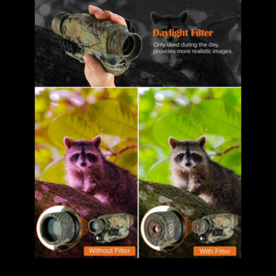 5X optische vergroting Nachtzicht Monocular voor buitenshuis observering van dieren in het wild