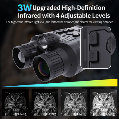 6X optische zoom Mini90 Infrarood nachtzicht verrekijker 40MP Foto's & 4K Video 15-uurs batterijduur Zie in het donker voor vissen of varen wandelen kamperen